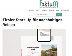 Eco suites article on faktum 