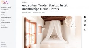 Tech and Nature article eco suites the key to luxury sustainable travel