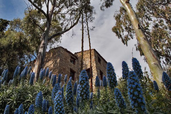 Outside The Mortola Tower - sustainable travel, eco suites