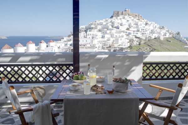 View and table Kallichoron Hotel für nachhaltiges Reisen auf eco suites